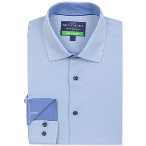 Con.Struct Mens 4 Way Stretch Button Down Dress Shirt, NWT